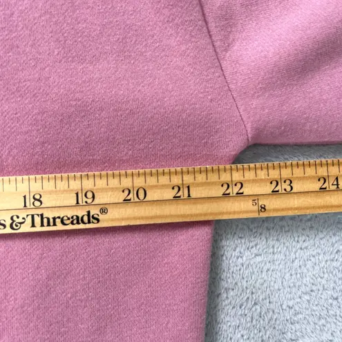 Harry Potter Hogwarts Floral Crest Mauve Purple Sweatshirt Wizarding World SM