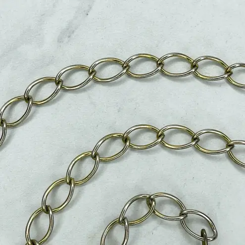 Gold Tone George Washington Coin Chain Link Belt Small (S) ✨