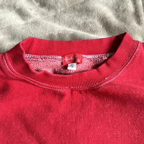 Brandy Melville John Galt-  Red Sweatshirt