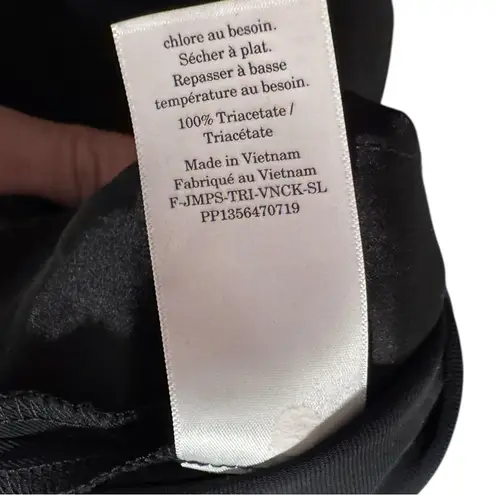 Everlane  Ultimate Jumpsuit Slim Fit Triacetate Black 10