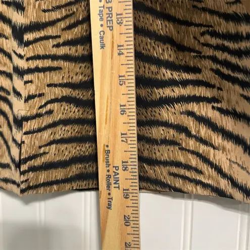 Scarlett VTG Skirt Suit Set Size 12 Black Animal Print Mob Wife Office Siren Y2K