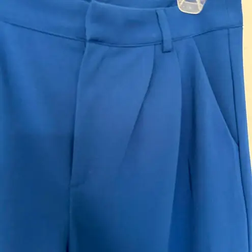 Blue Trouser Pant's Womens Juniors Size 9 Career Office Professional Flare