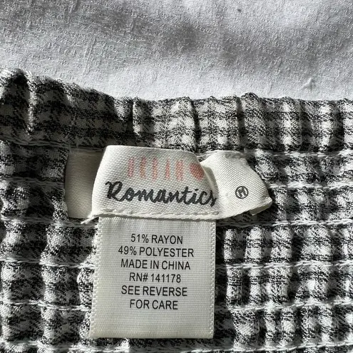 Urban Romantics Skirt From: Urban Outfitters Romantics Color: Black & White Gingham Size: Medium