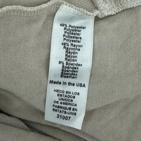 Michael Stars Anina Side Button Tunic Castle Slate Pop Stitching NWT Medium