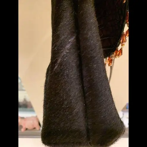 Custom Made Hide Leather & Genuine Alligator Bag By Lanzano Leather Dark Brown