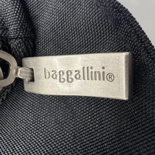 Baggallini Baggalini Cross-Body Shoulder Bag Handbag Purse Black Nylon Lightweight