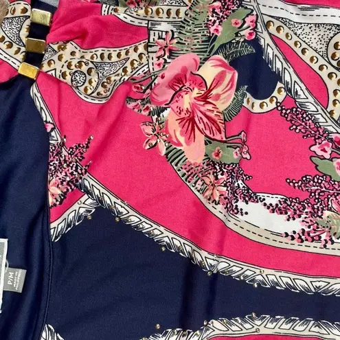 JM Collection JM Collections Petite Floral Split Sleeve Dress PM