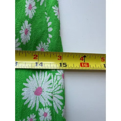 Rixo For Target Floral Daisy Print Springy Midi Dress Size 6 Green