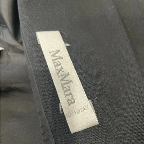 Max Mara Black  Virgin Wool Blazer