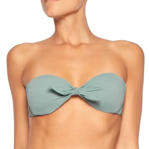 Eberjay Eberjey So Solid Lolita Ropu Pink Bandeau Bikini Top Women's Size Small S NWT