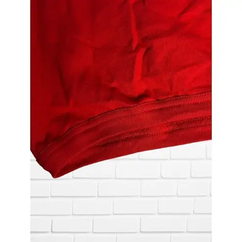 Cabin creek Women's 2X T-shirt America USA Flag New Red