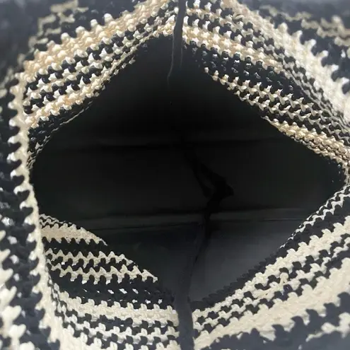 Ancient Greek Sandals Hipissa Medium Bag Black White