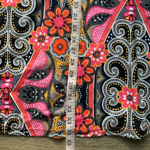 prAna Floral Patterned Dress - Pink & Black XS