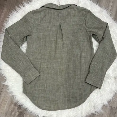 Magellan outdoors Olive Green Fishing Shirt Size S