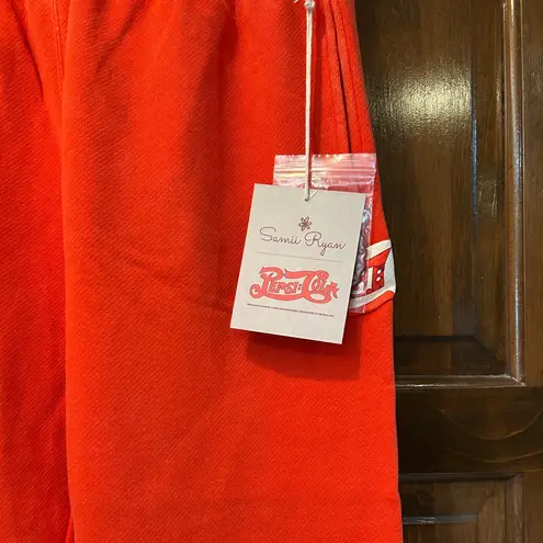 NWT Pepsi x Samii Ryan Cowgirl Pepsi Sweatpants Size Small Red Joggers Y2K