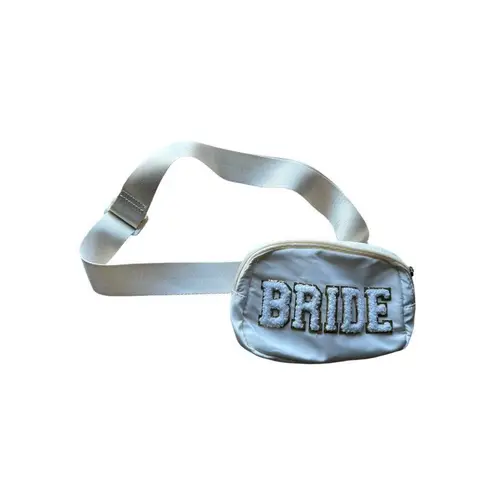 Bride Fanny Pack White Adjustable Belt Bag