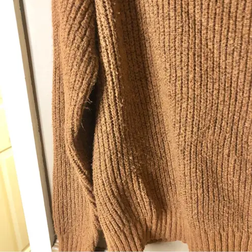 Evri Chunky Knit Sweater Maple Brown Size 1X
