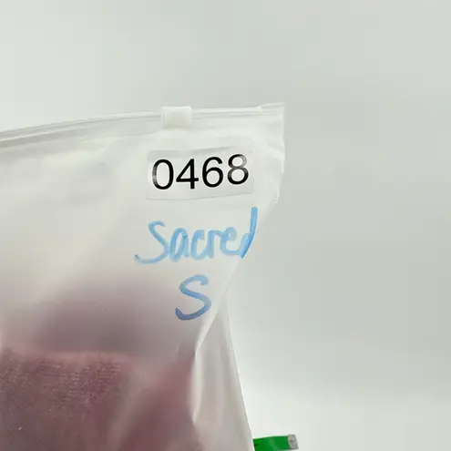 Sacred Threads Poncho Tunic Boho Embroidered Tribal Belted Burgundy Size Small - Image 8