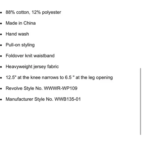 We Wore What REVOLVE Cable Knit Rolled Pant in TAUPE Size XS Stretch Flare Boot NWT $128