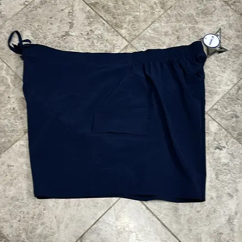 Swimsuits For All Navy Board Short NEW Size 26 Blue