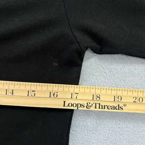 Smash+Tess Romper Long Sleeve Black Elevate Happy Hour Jumpsuit Pockets Small