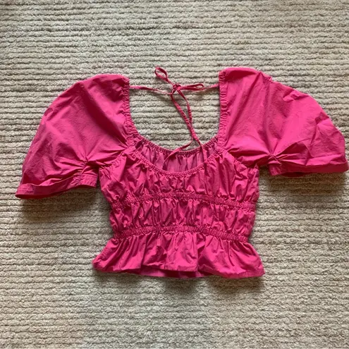 Derek Lam Collective Ruched Detail Cropped Top