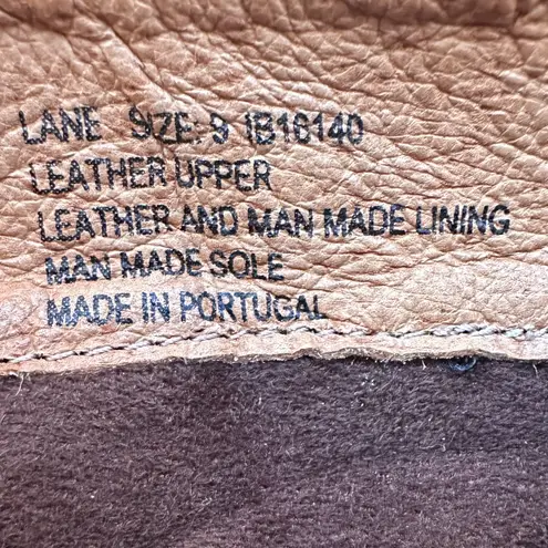 Miz Mooz Ruched Ankle Boots Soft Leather Brown Inside Ankle Zip