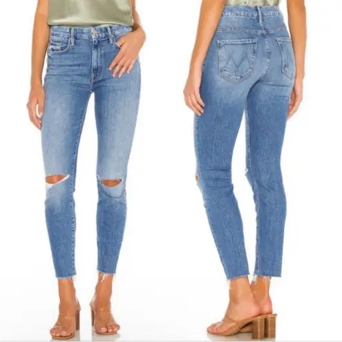 Mother High Waisted Looker Distressed High