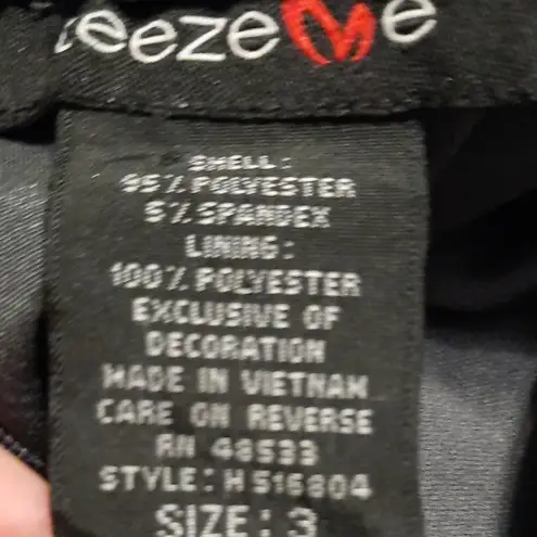 Teeze Me Gray Sleeveless Dress Size 3 Juniors