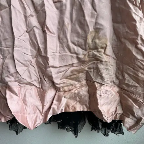 Vintage Art Deco Flapper Gatsy Sequin Jewel Black Silk Party Mini Flapper Dress