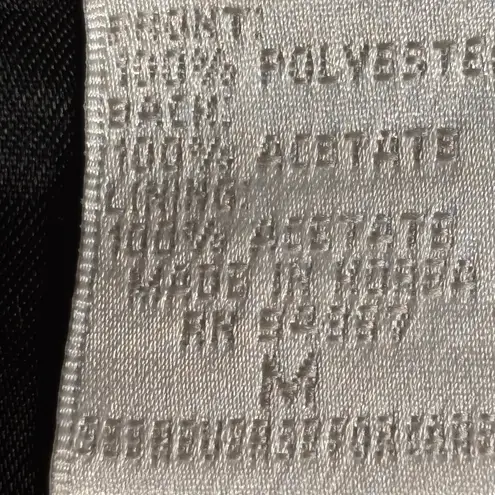 Vintage 80s Moda International Baroque Tapestry Vest Medium Adjustable Back Black