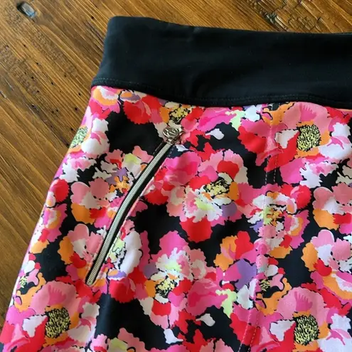 Daily sports small skirt with built in shorts comfort waist pickle ball tennis Pink