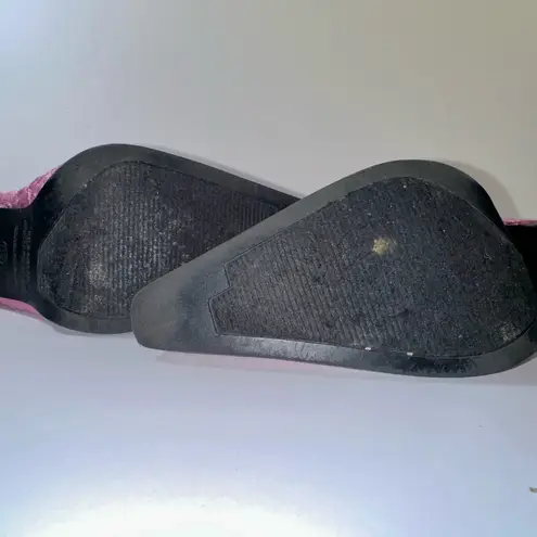 Predictions Preloved velour boots - mauve - size 8.5