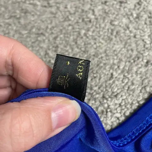 Blue Galaxy Queen Kitty Long Tank Top