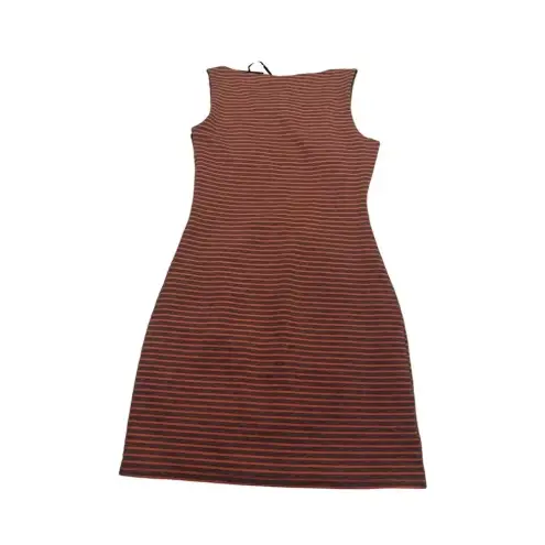 Jack by BB Dakota  Red Gray Striped Shift Dress Size Small new‎ with tags