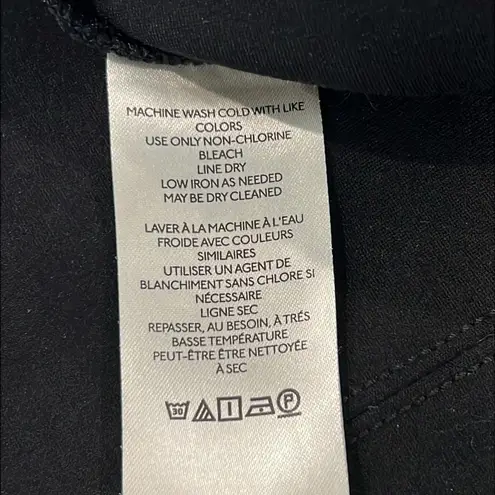 Maeve Anthropologie The Margot Kick-Flare Cropped Pants Black Large