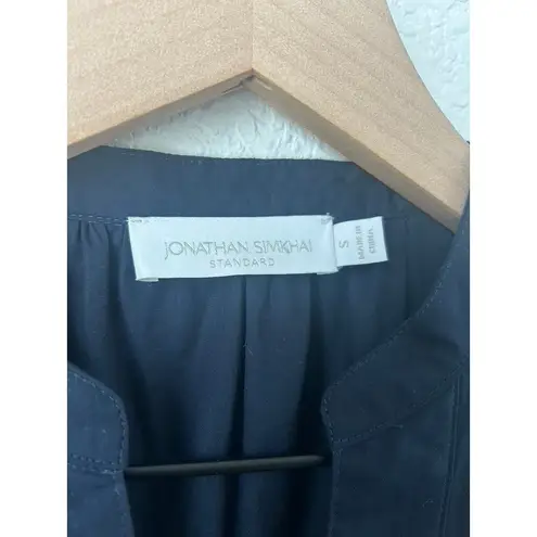 Jonathan Simkhai Atlanta Tiered Midi Dress Blue