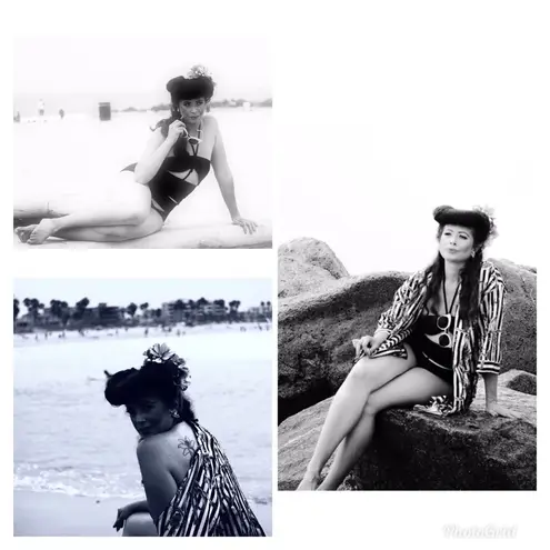 XL Black Cut out Champ Swimsuit