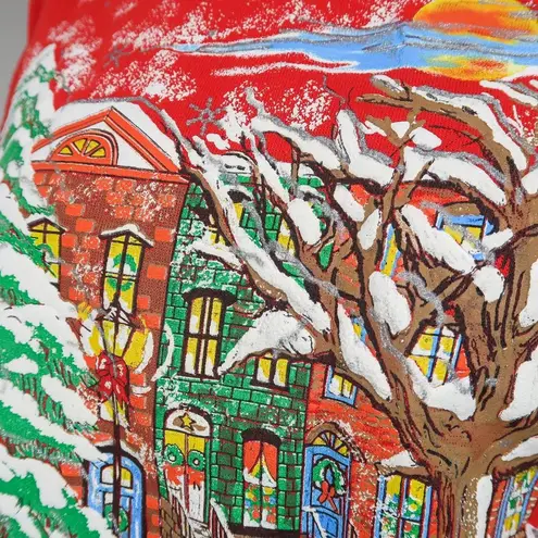 Vintage 80s Nutcracker Christmas Turtleneck Sweatshirt Size XS - Image 3