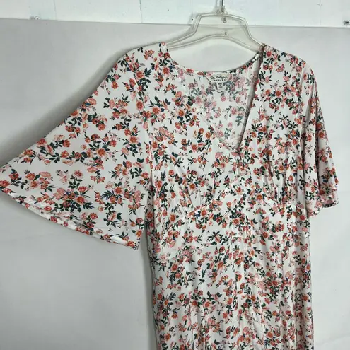 Miss Selfridge Floral Button Down Maxi Dress w/Slits Size 6