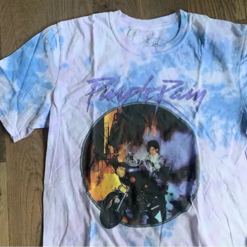 Prince Tie Dye Purple Rain short Sleeve T