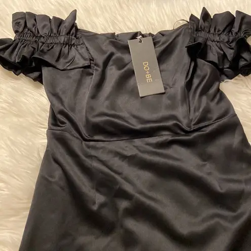 DO+BE  Women Dress size L brand new with tag it’s satin look like material