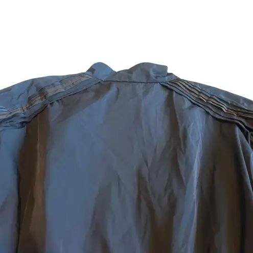 BCBGMAXAZRIA  Runway Zip-Down Short Sleeve Jacket Coat Stretch Waist Size Medium