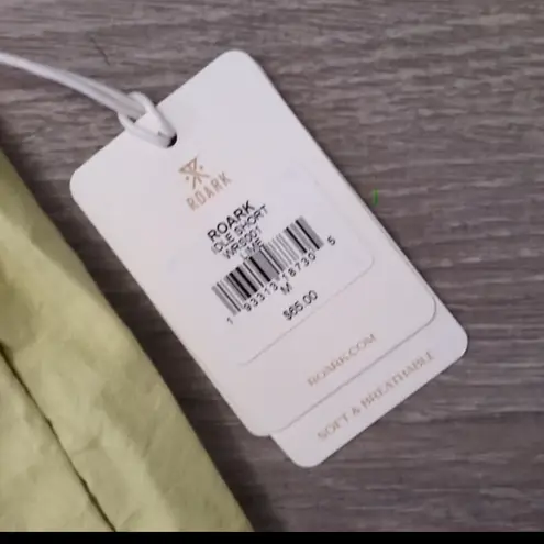 Roark Lime Idle Shorts Size Medium Yellow