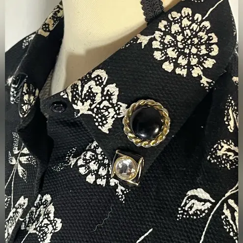 Pendleton Petite Floral Print Vintage Blouse/Jacket