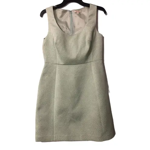 Shoshanna Shoshana Cocktail Sleeveless Evening Dress Mint & Gold Size 8