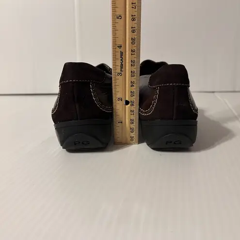 Paul Green Muchen brown leather slip on loafer shoe women size 5.5 US / 3 UK