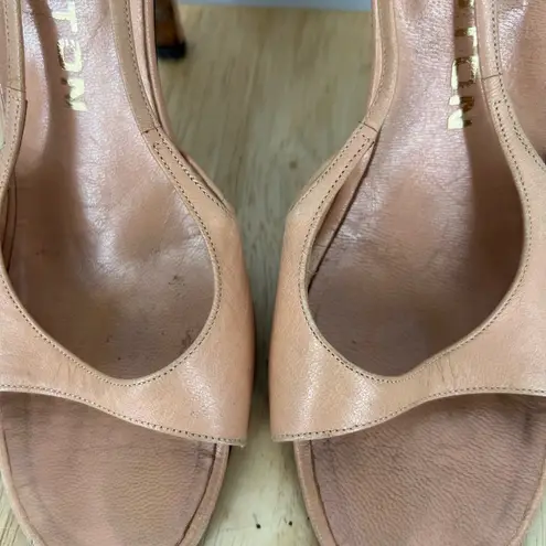 Halston Heritage Vintage 80’s Women's Nude Heels vintage