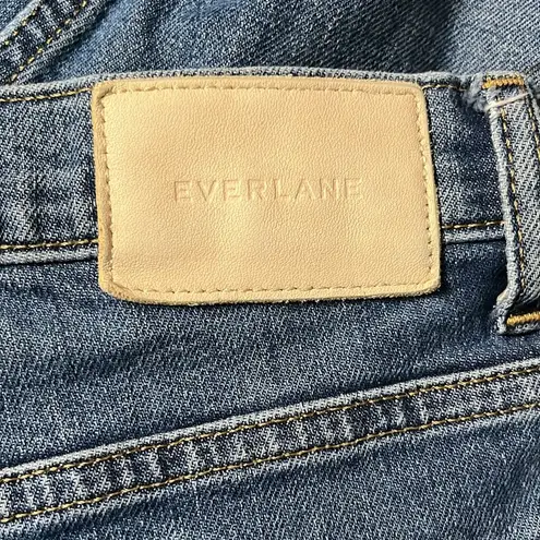 Everlane  The Cheeky Bootcut High Rise Raw Hem Jeans