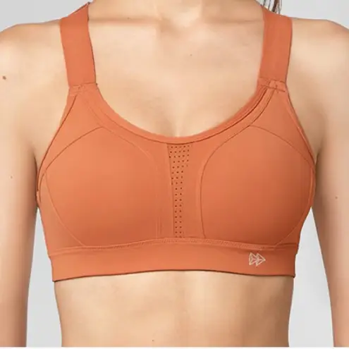 Yvette power adjustable cross back padded running sports bra size L Size L